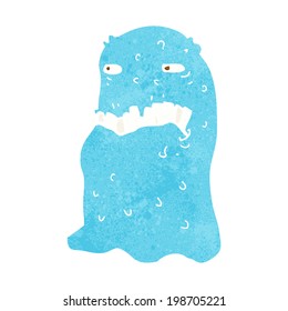 fantasma bruto de la caricatura