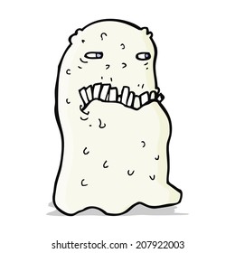 fantasma bruto de la caricatura