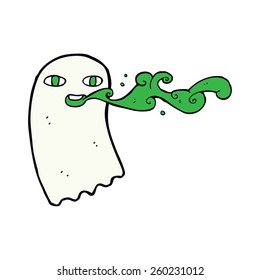 cartoon gross ghost