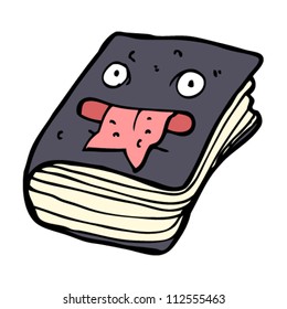 cartoon gross magic spell book