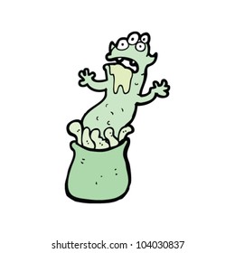 cartoon gross monster