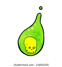 cartoon gross slime drip