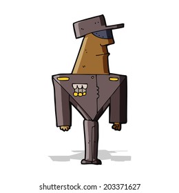 cartoon guard