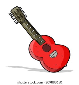 cartoon guitar