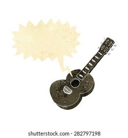 guitarra de dibujos animados