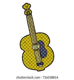 cartoon guitar