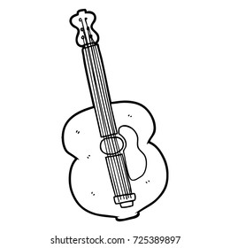 Cartoon-Gitarre