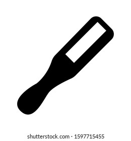 Cartoon Hair Brush Icon Vector