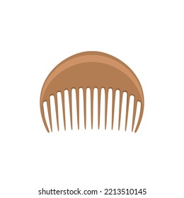 Cartoon hair brushes. Hair care plastic hair combs, fashionable hair styling brush vector illustration set. Hairdresser accessories tools. Eps 10