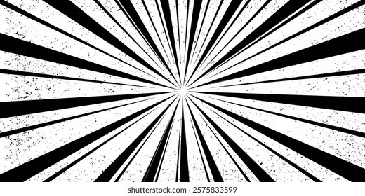 Cartoon halftone line. Comic lines. Concentrated frames. Superhero hero. Anime focus isolated on white background. eps 10