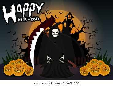 Cartoon halloween