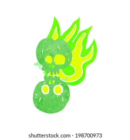 cartoon halloween bone number