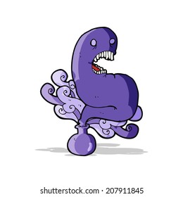 cartoon halloween ghost in