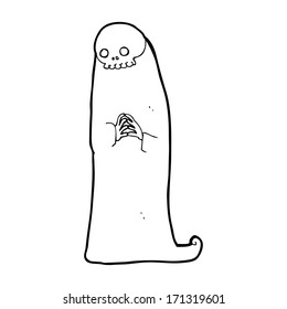 cartoon halloween ghoul