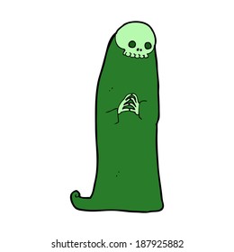 cartoon halloween ghoul