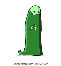 cartoon halloween ghoul