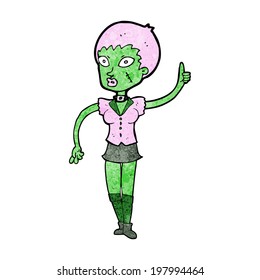 cartoon halloween girl