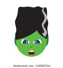Cartoon halloween mask