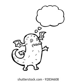 cartoon halloween monster