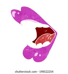 cartoon halloween mouth