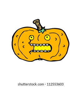 cartoon halloween pumpkin