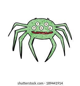 cartoon halloween spider