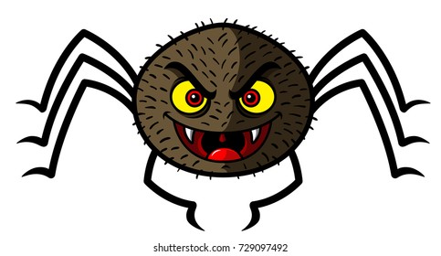 Cartoon Halloween Spider