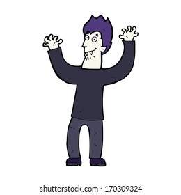 cartoon halloween vampire