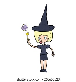 cartoon halloween witch