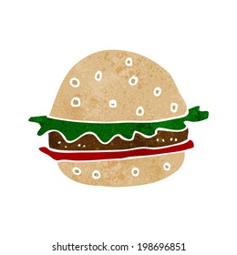Cartoon-Hamburger