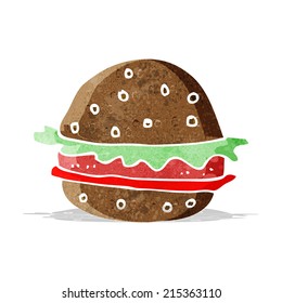hamburguesa de dibujos animados