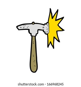martillo de dibujos animados