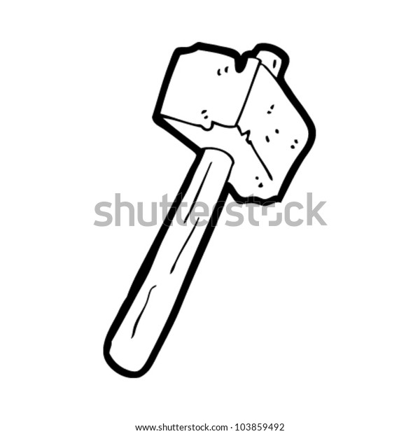 Cartoon Hammer Stock Vector (Royalty Free) 103859492 Shutterstock