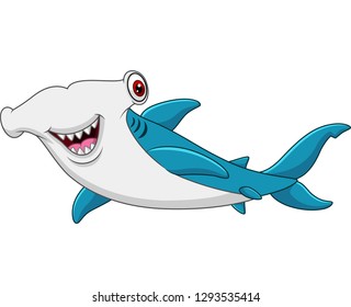 Cartoon Hammerhead Shark