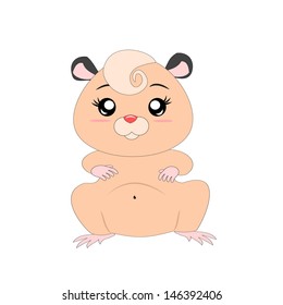 cartoon hamster 1