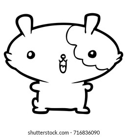 Cartoon-Hamster