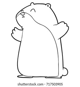 caricatura hamster