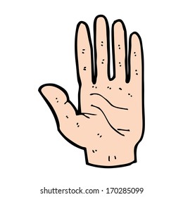 cartoon hand