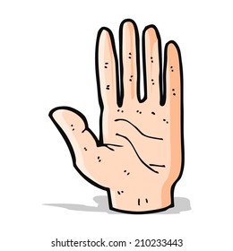 cartoon hand