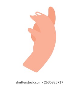 Cartoon hand abstract design illustration
