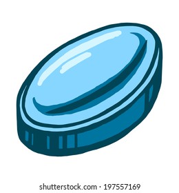 cartoon, hand drawn, vector, sketch, illustration of tablet