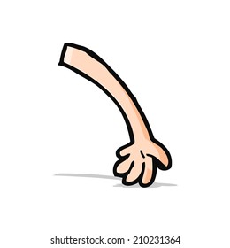 cartoon hand gesture