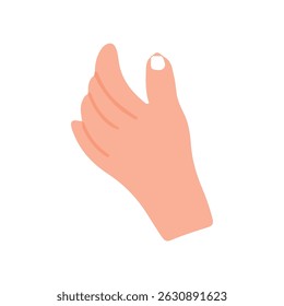 Cartoon hand. hand holding hand icon stock element