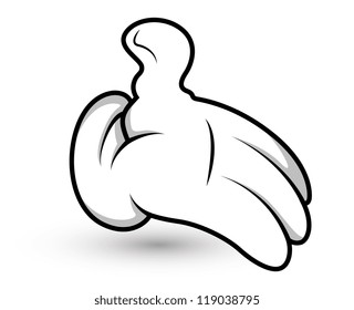 Cartoon Hand Illustration