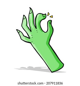 cartoon hand symbol