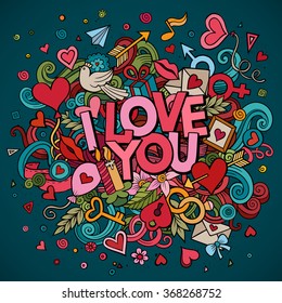 Cartoon hand-drawn doodles on the subject holidays, birthday theme seamless pattern. Line art detailed, with lots of objects vector background