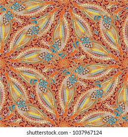 Cartoon handdrawn handmade doodles seamless pattern. Colorful detailed with lot objects backdrop. Seamless abstract hand-drawn waves pattern, wavy background. Zentangle inspired art