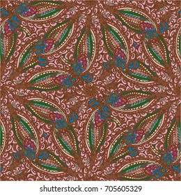 Cartoon handdrawn handmade doodles seamless pattern. Colorful detailed with lot objects backdrop. Seamless abstract hand-drawn waves pattern, wavy background. Zentangle inspired art