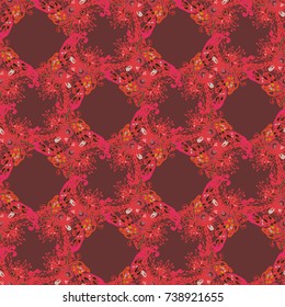 Cartoon handdrawn handmade doodles seamless pattern. Colorful detailed with lot objects backdrop. Seamless abstract hand-drawn waves pattern, wavy background. Zentangle inspired art