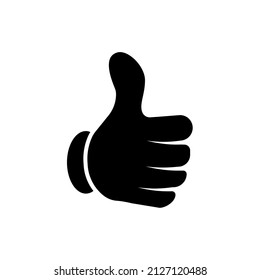 Cartoon hands gesture. Traditional cartoon white glove. Vector clip art illustration.Isolated on a blank background which can be edited and changed colors.